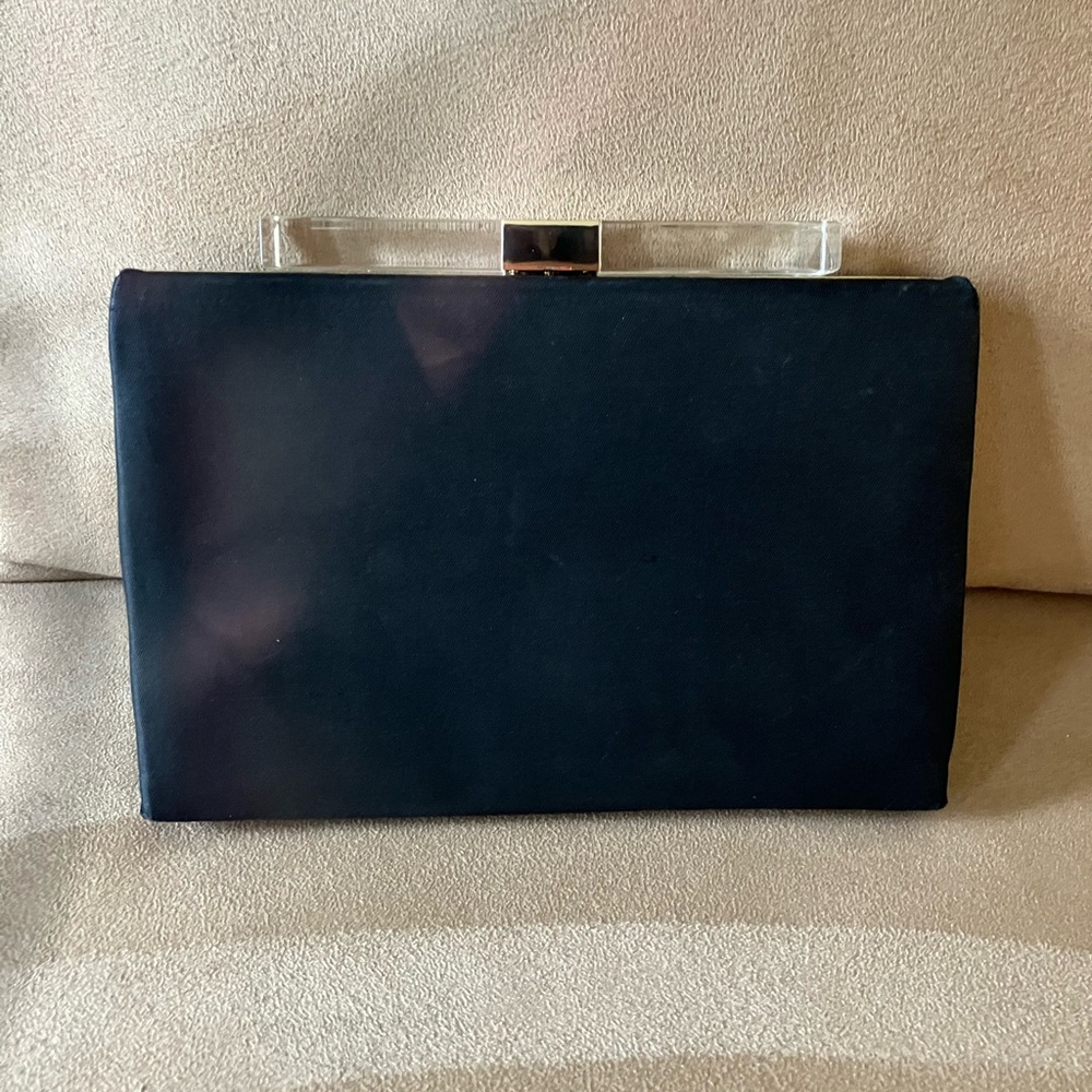 Kate Spade Emmanuelle Lucite Bow Clutch